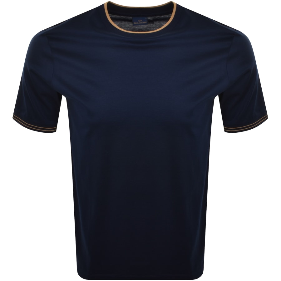 Image number 1 for Paul And Shark Tipped T Shirt Navy