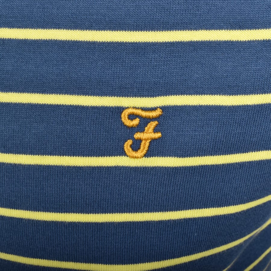 Image number 3 for Farah Oakland T Shirt Navy