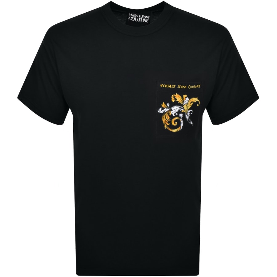 Image number 2 for Versace Jeans Couture Regular Fit T Shirt Black
