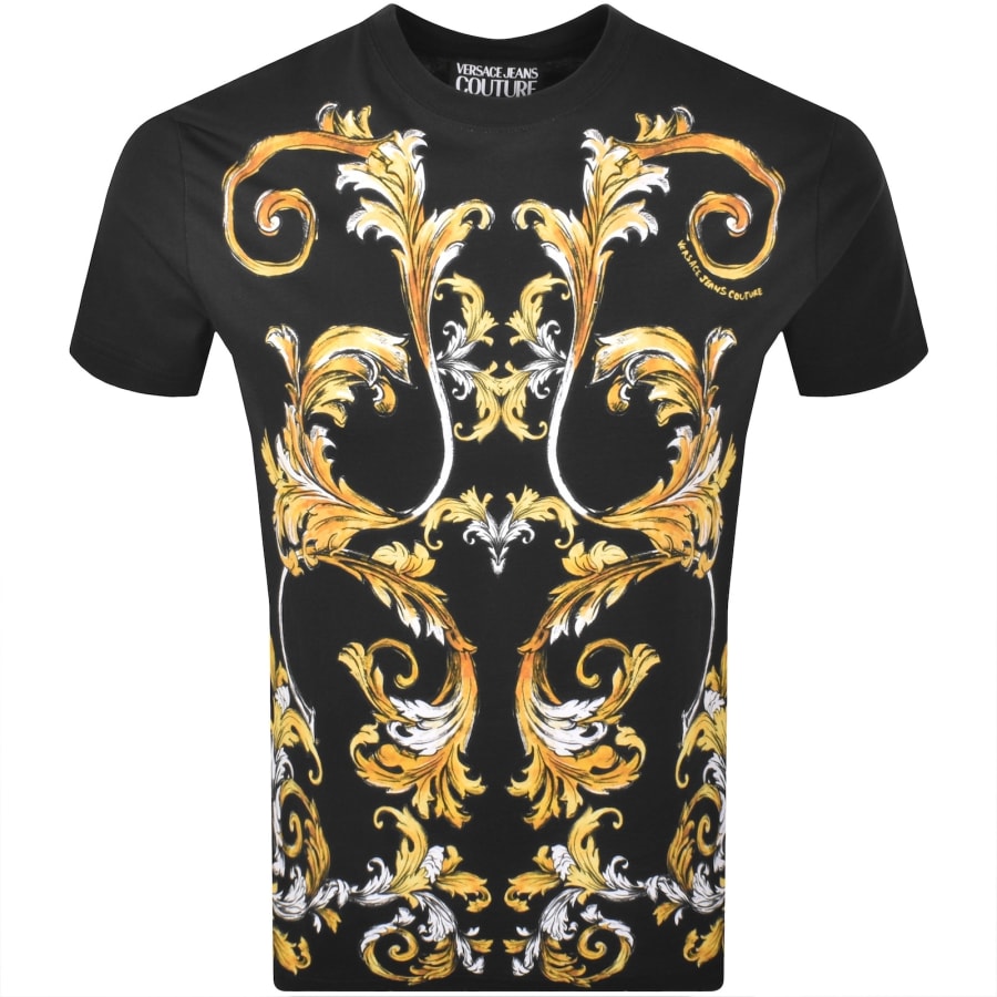Image number 1 for Versace Jeans Couture Slim Fit T Shirt Black