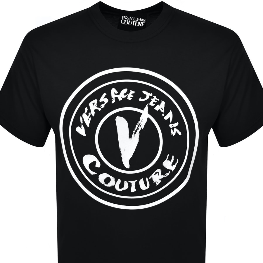 Image number 2 for Versace Jeans Couture Relaxed Fit T Shirt Black