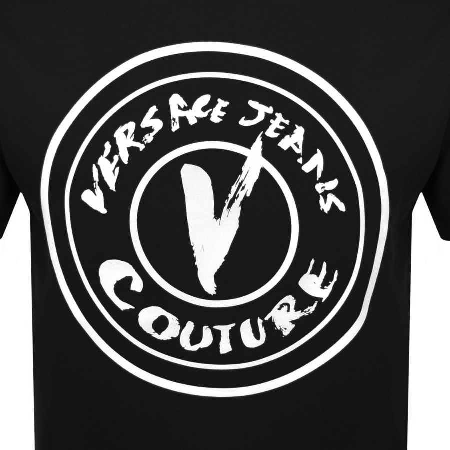 Image number 3 for Versace Jeans Couture Relaxed Fit T Shirt Black