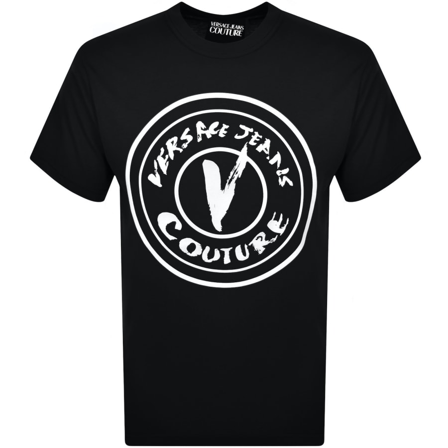Image number 1 for Versace Jeans Couture Relaxed Fit T Shirt Black