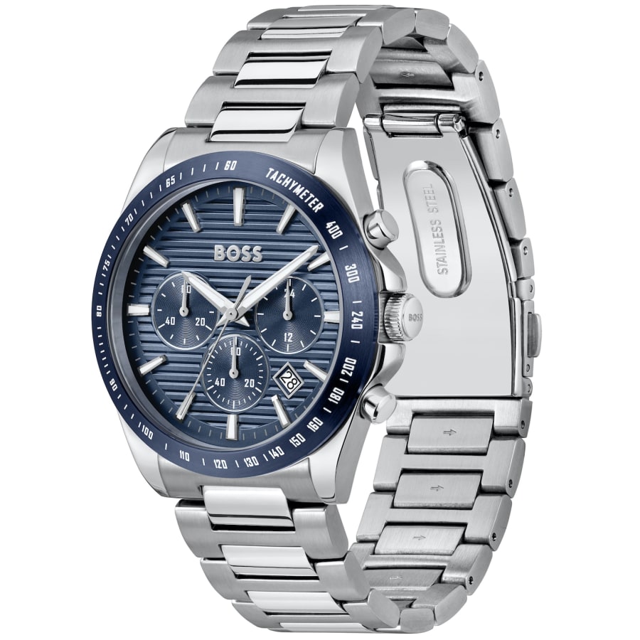 Image number 2 for BOSS Strike Watch Silver