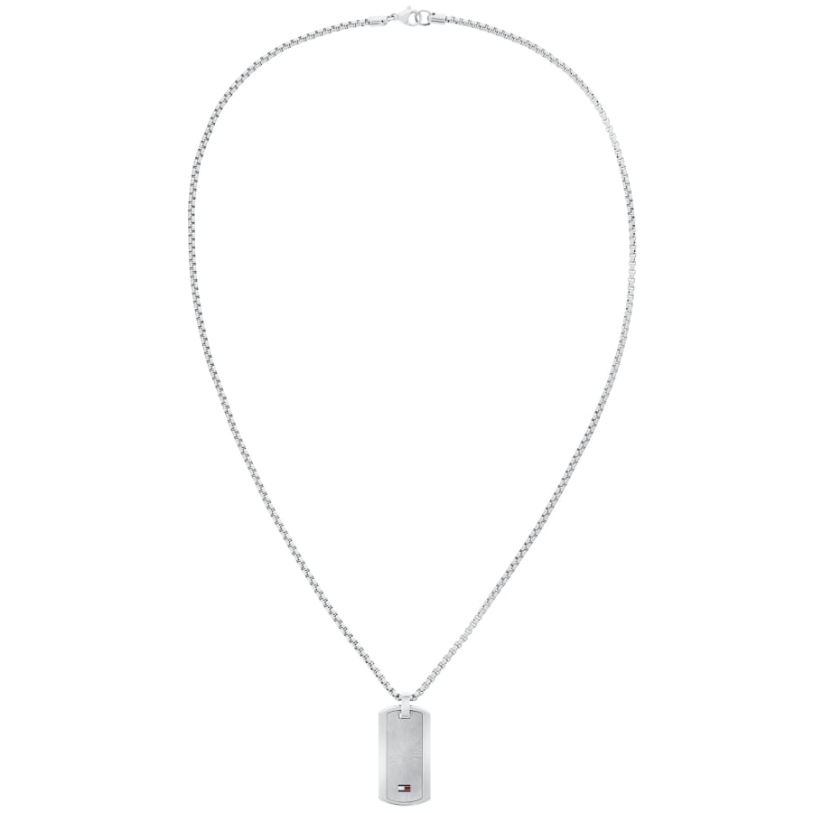 Image number 1 for Tommy Hilfiger Jameson Necklace Silver