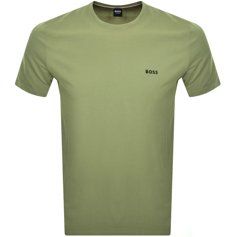 Image number 1 for BOSS Mix And Match T Shirt Green