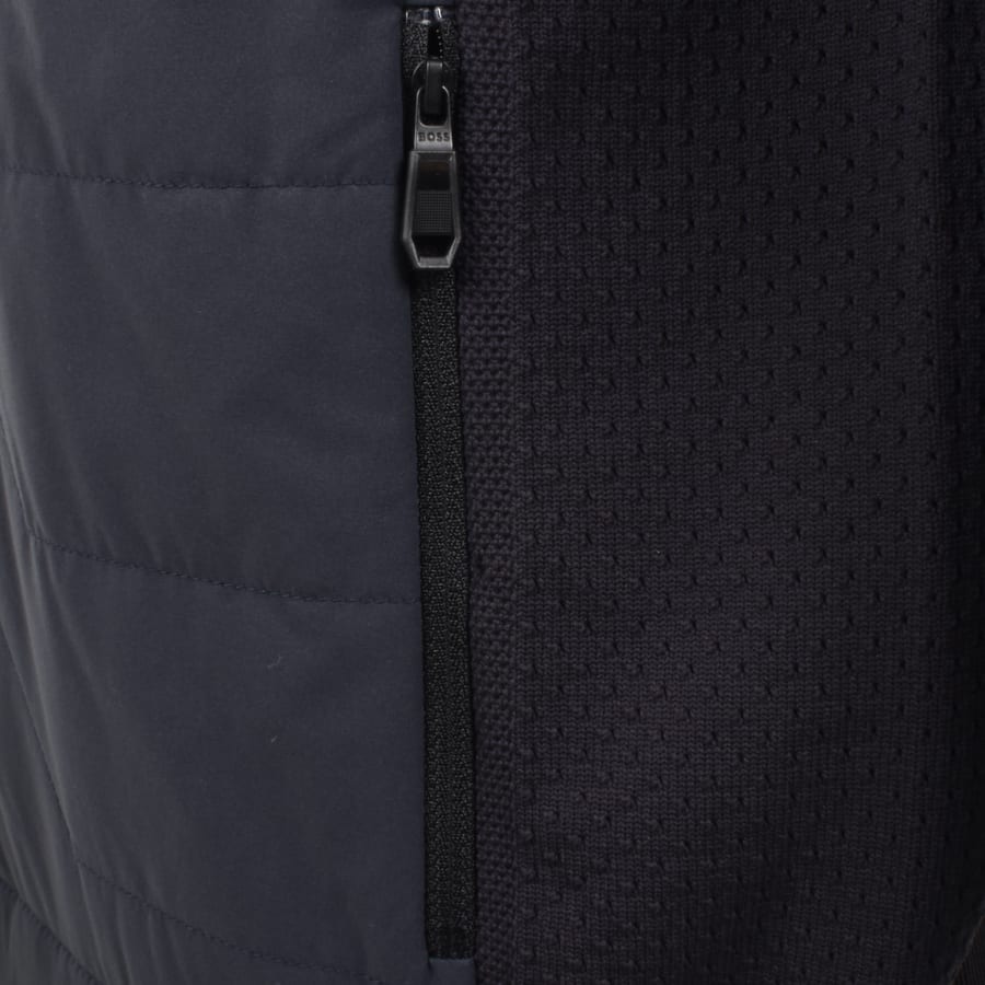 Image number 5 for BOSS K Desert Full Zip Hoodie Navy