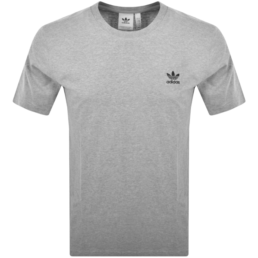 Image number 1 for adidas Originals Trefoil T Shirt Grey