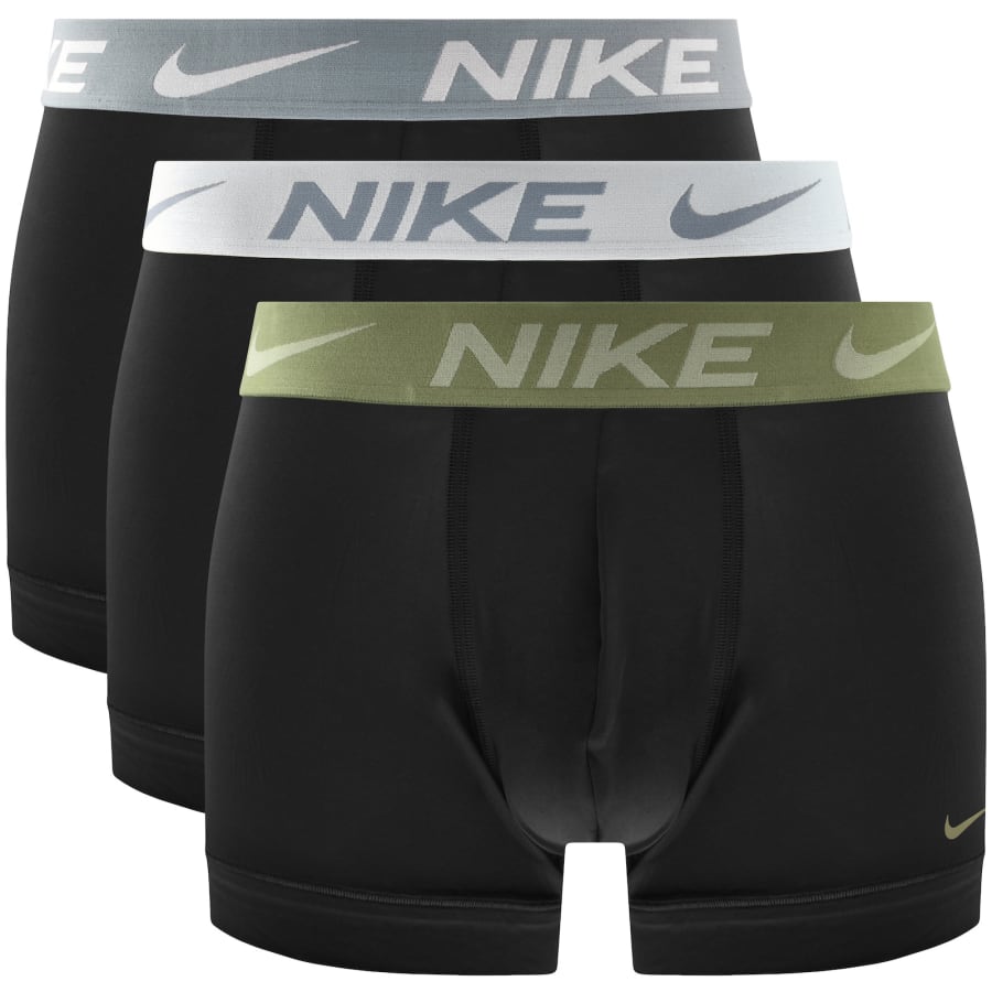 Image number 1 for Nike Underwear 3 Pack Trunks Black