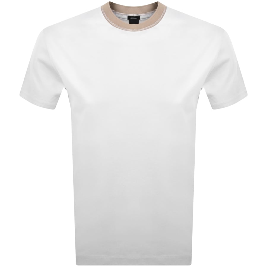 Image number 1 for BOSS H Tessler 199 Jersey T Shirt White
