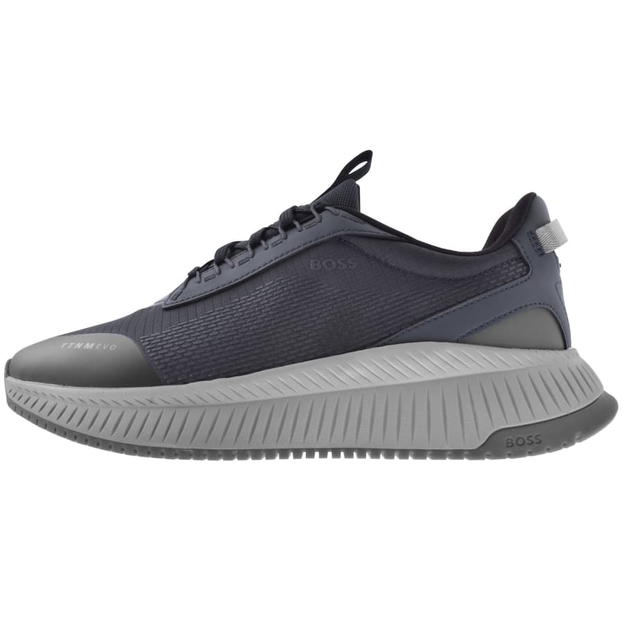 Image number 1 for BOSS Titanium EVO Runner Trainers Navy