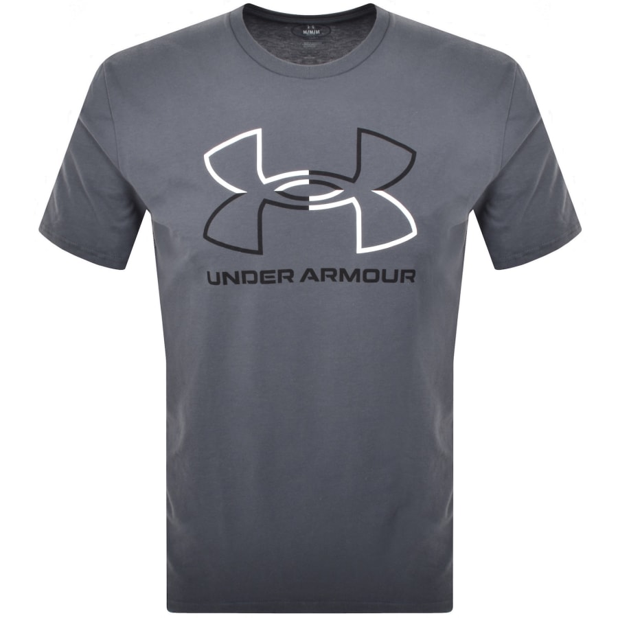 Image number 1 for Under Armour Foundation T Shirt Grey