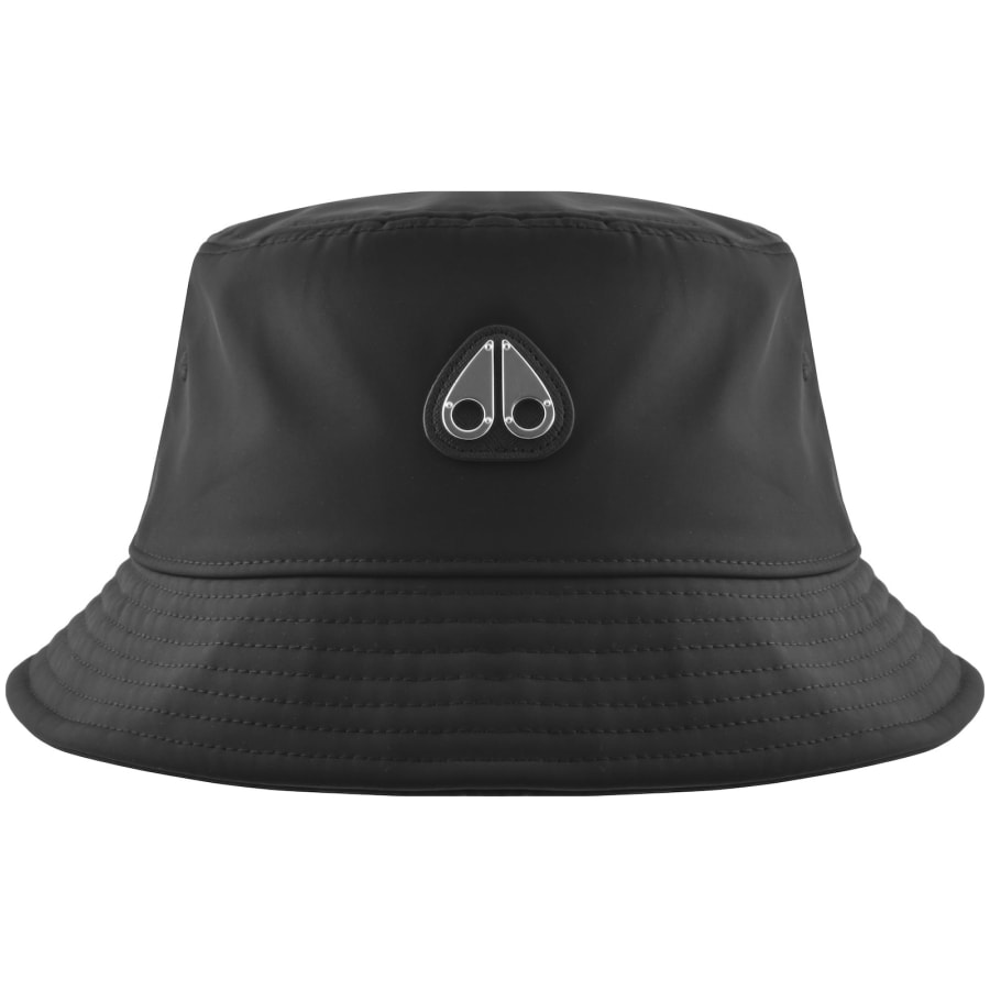 Image number 1 for Moose Knuckles Icon Bucket Hat Black