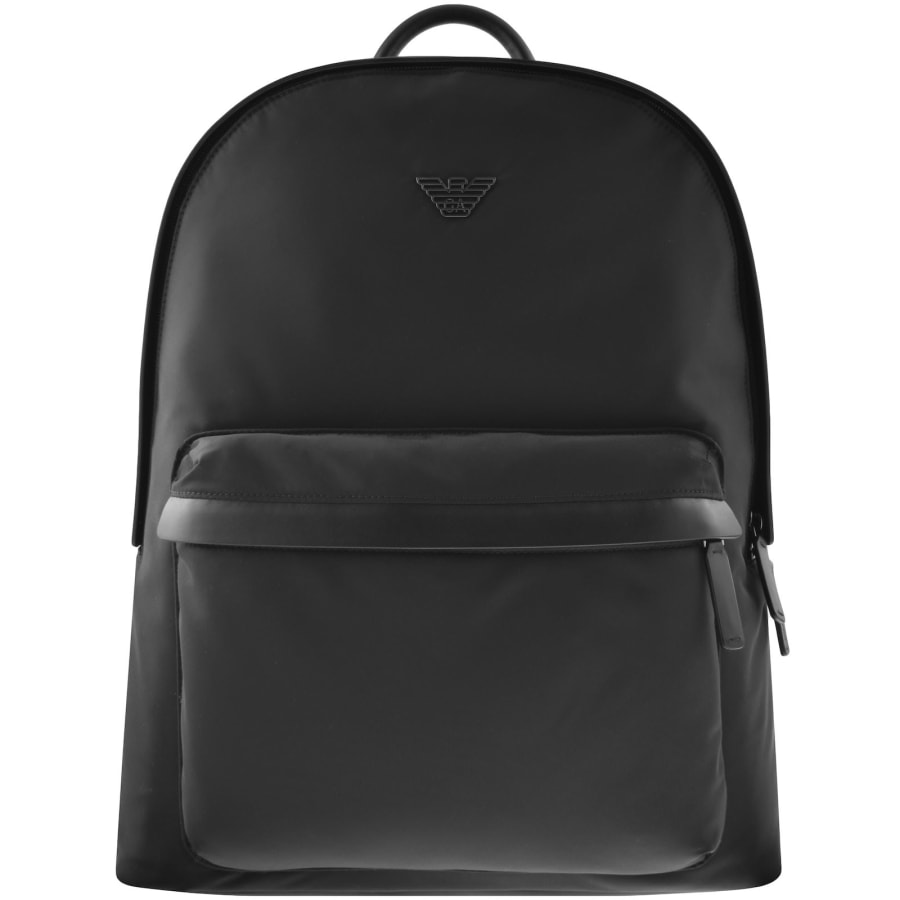 Image number 1 for Emporio Armani Logo Backpack Black