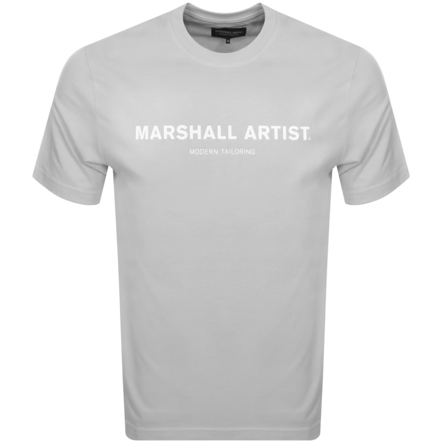 Image number 1 for Marshall Artist Coastal Erosion T Shirt Grey