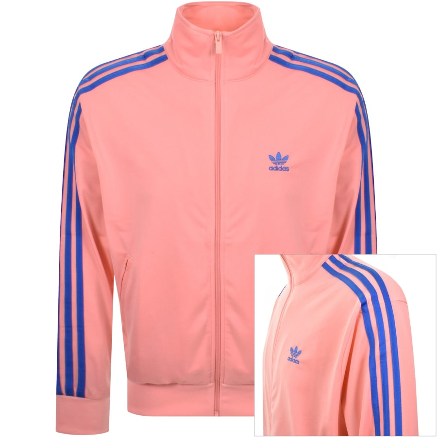 Image number 1 for adidas Originals Firebird Track Top Pink