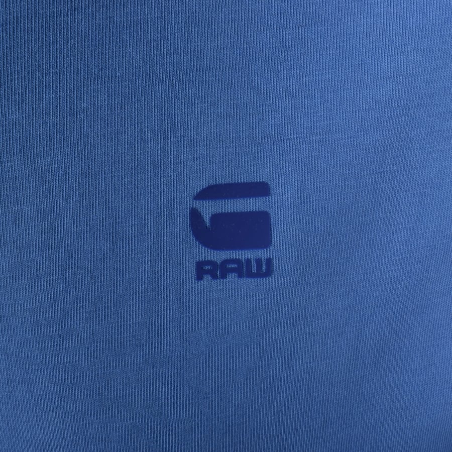 Image number 3 for G Star Lash Logo T Shirt Blue