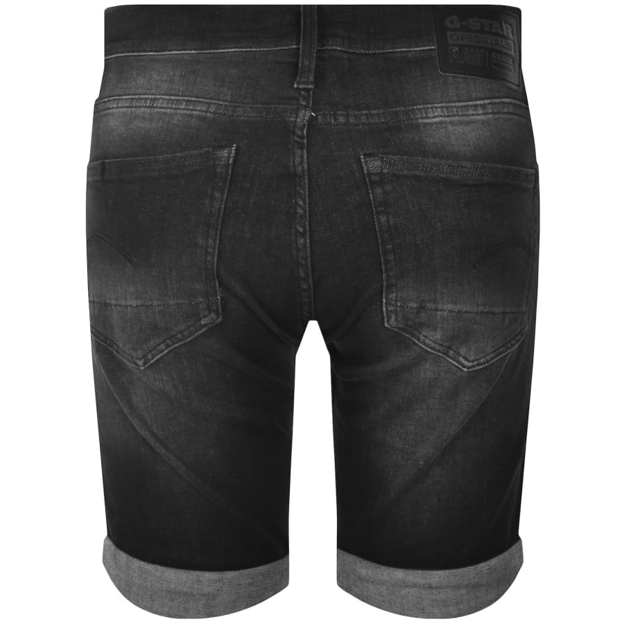 Image number 3 for G-Star 3301 Denim Shorts Grey