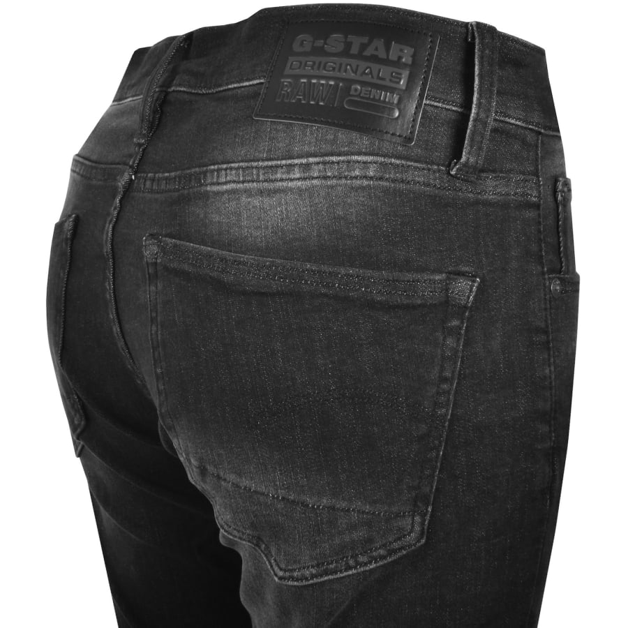 Image number 4 for G Star 3301 Denim Shorts Grey