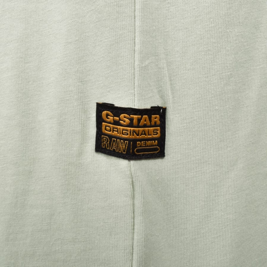Image number 4 for G Star Lash Logo T Shirt Green