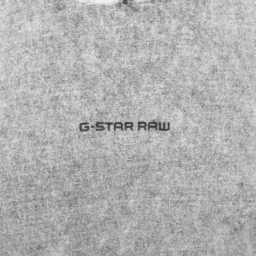 Image number 3 for G Star Logo Washed T Shirt Black