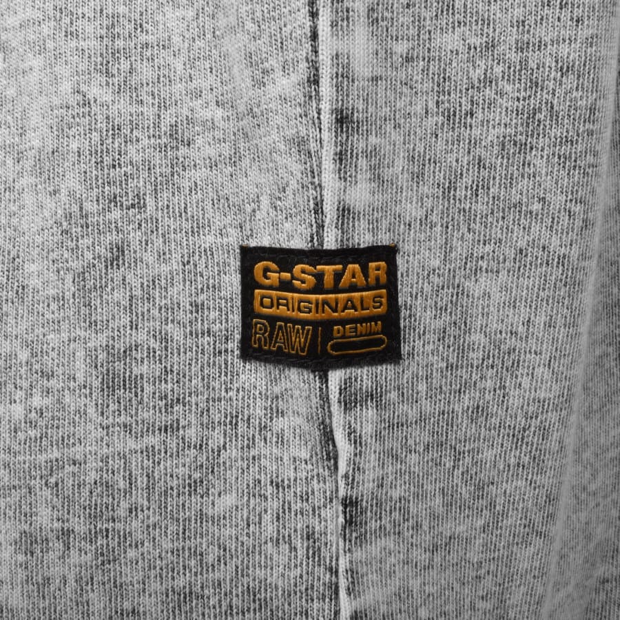 Image number 4 for G Star Logo Washed T Shirt Black