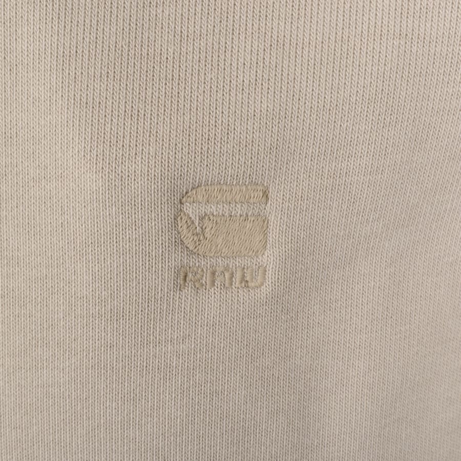 Image number 3 for G Star Nifous Half Zip Fleece Beige
