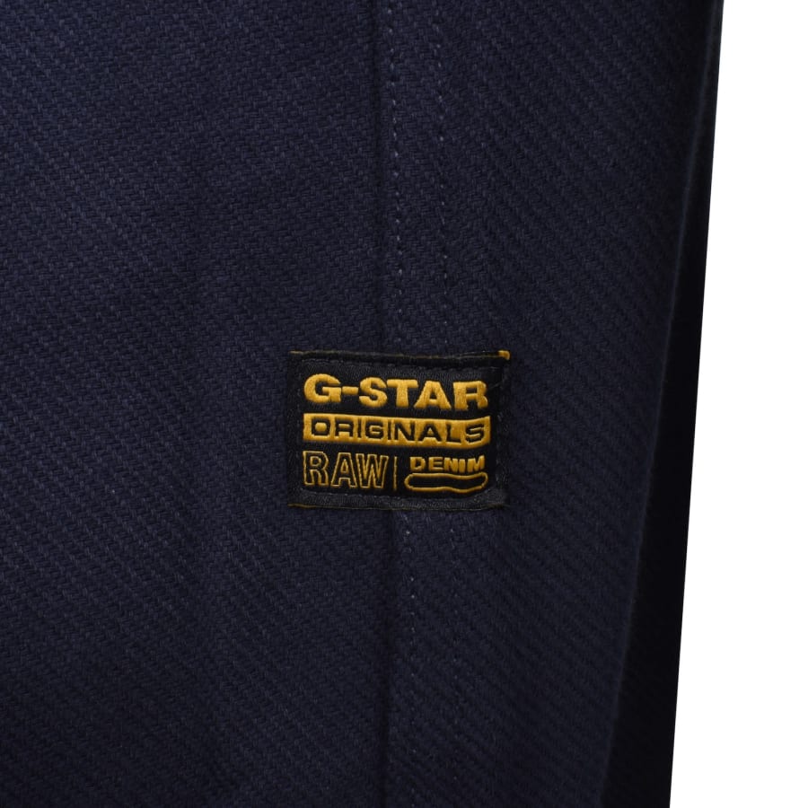 Image number 3 for G-Star Zip Overshirt Blue