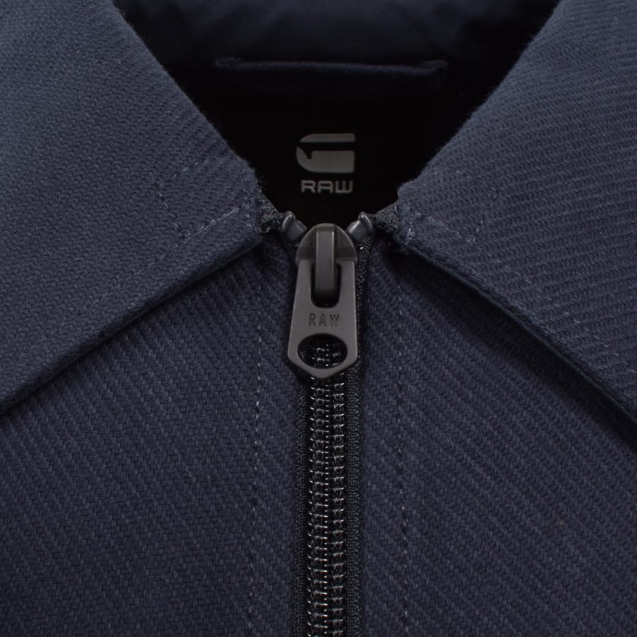 Image number 4 for G-Star Zip Overshirt Blue