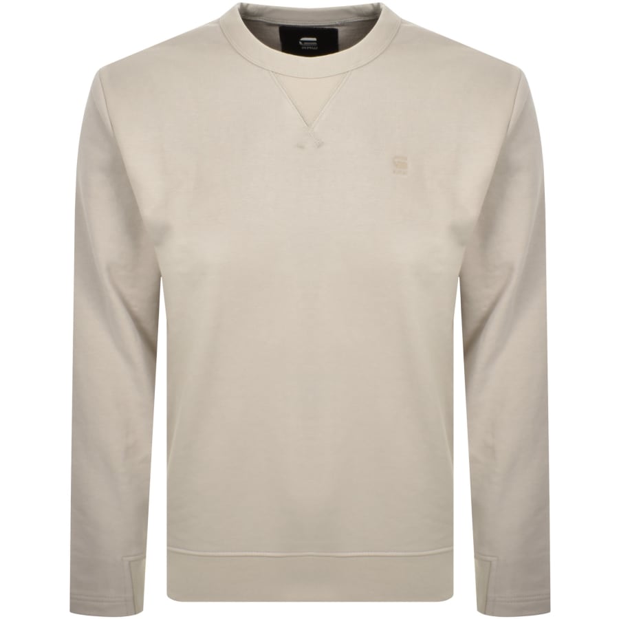 Image number 1 for G Star Nifous Sweatshirt Beige
