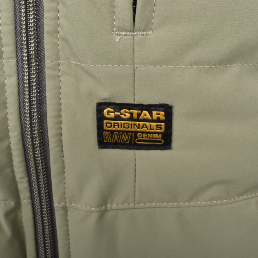 Image number 3 for G-Star Foundation Liner Jacket Green