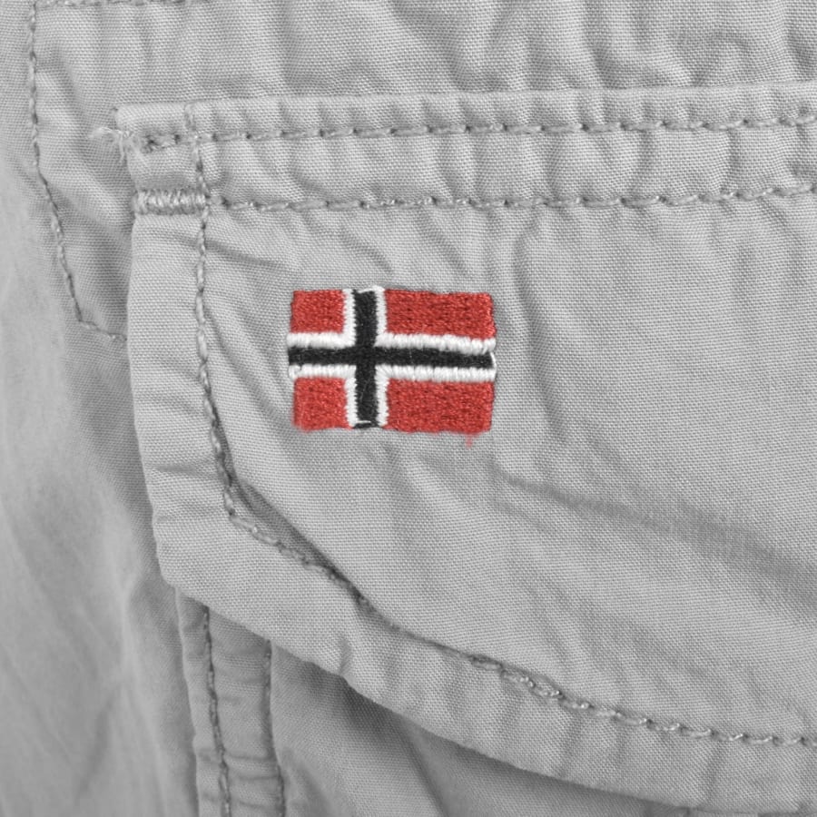 Image number 4 for Napapijri Noto 2.0 Cargo Shorts Grey