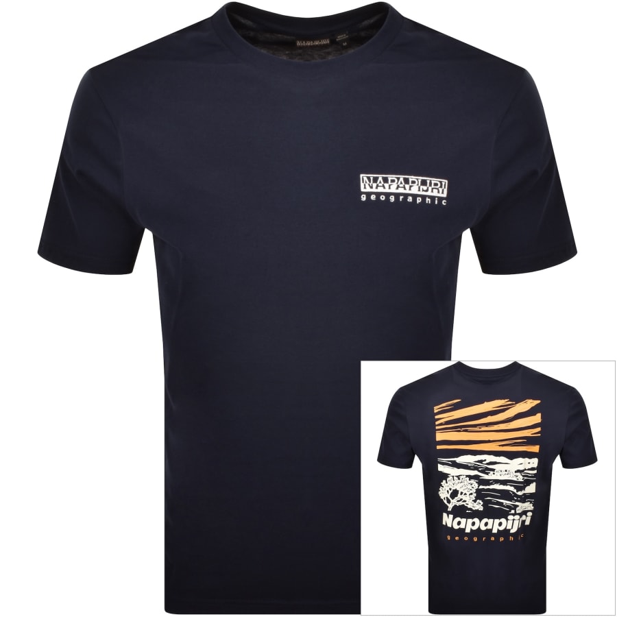 Image number 1 for Napapijri S VignoniT Shirt Navy