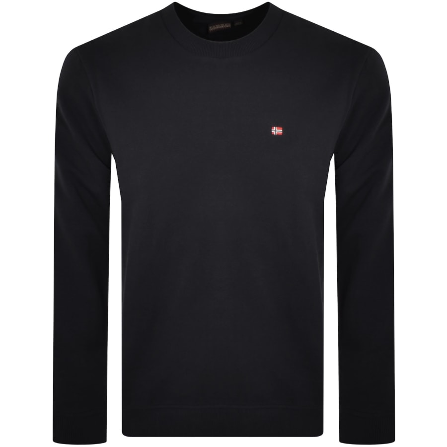 Image number 1 for Napapijri Balis Crew Sweatshirt Black