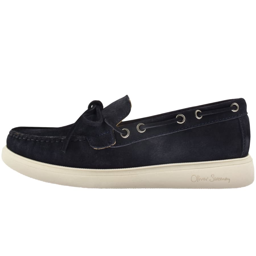 Image number 1 for Oliver Sweeney Girona Boat Shoes Navy