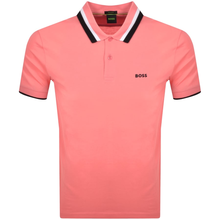 Image number 1 for BOSS Paddy Heritage Polo Pink