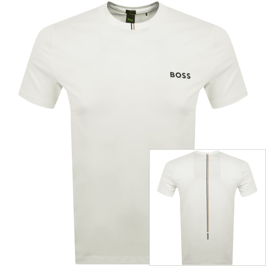 Image number 1 for BOSS Tee MB Slim Fit T Shirt White
