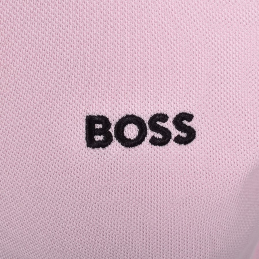 BOSS Paddy Polo T Shirt Pink