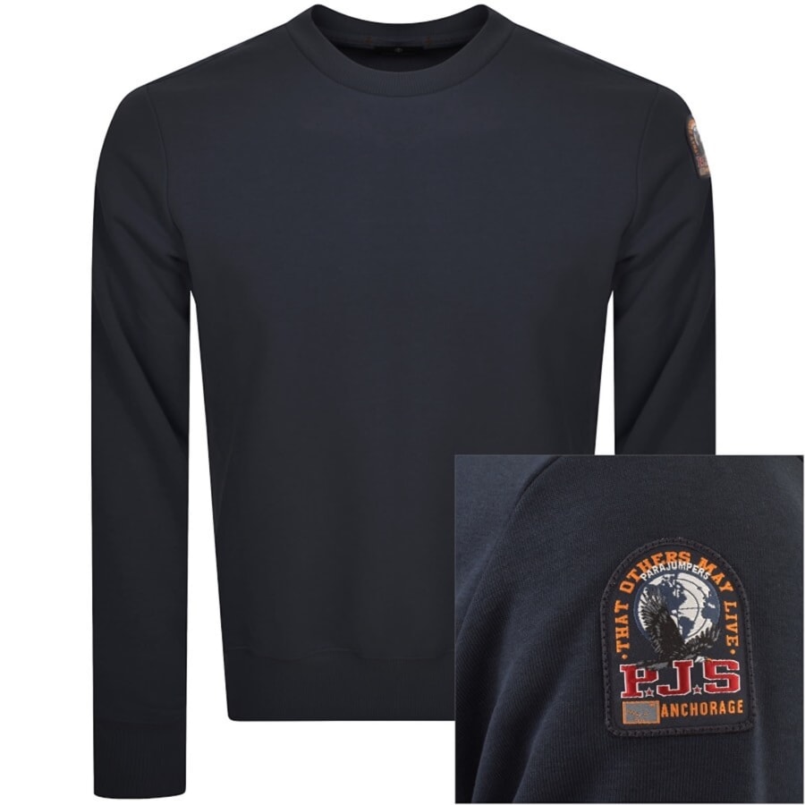 Image number 1 for Parajumpers K2 Sweatshirt Navy