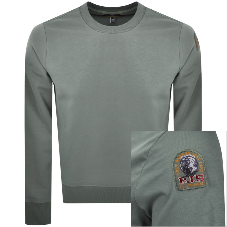 Image number 1 for Parajumpers K2 Sweatshirt Green