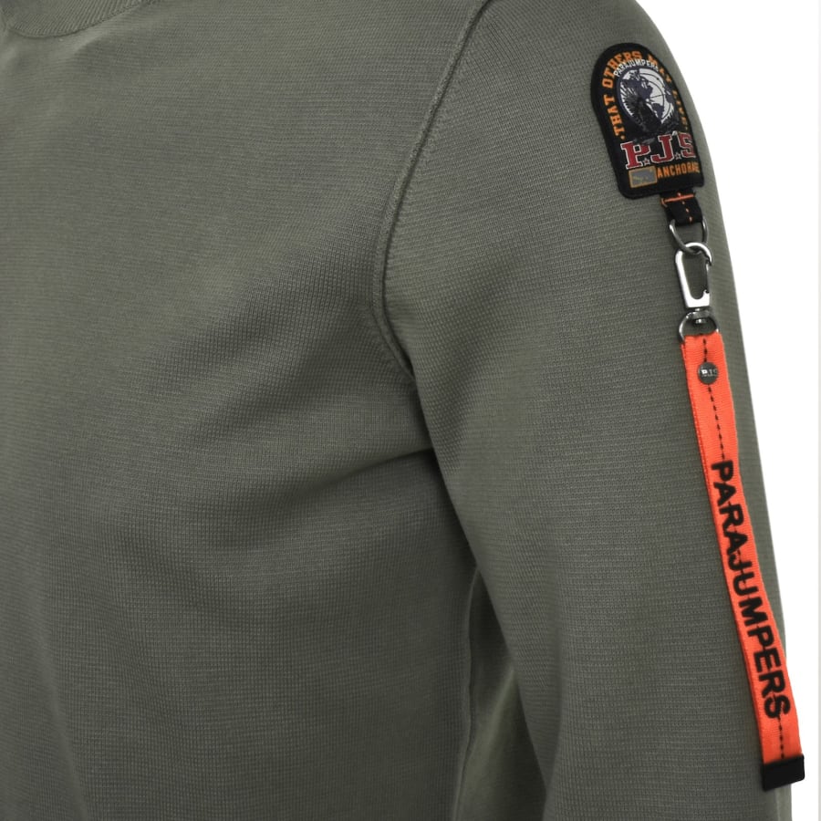 Image number 4 for Parajumpers Braw Jumper Green