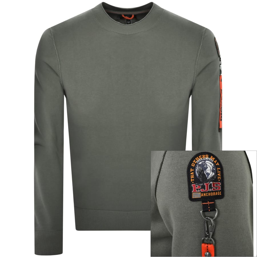 Image number 1 for Parajumpers Braw Jumper Green