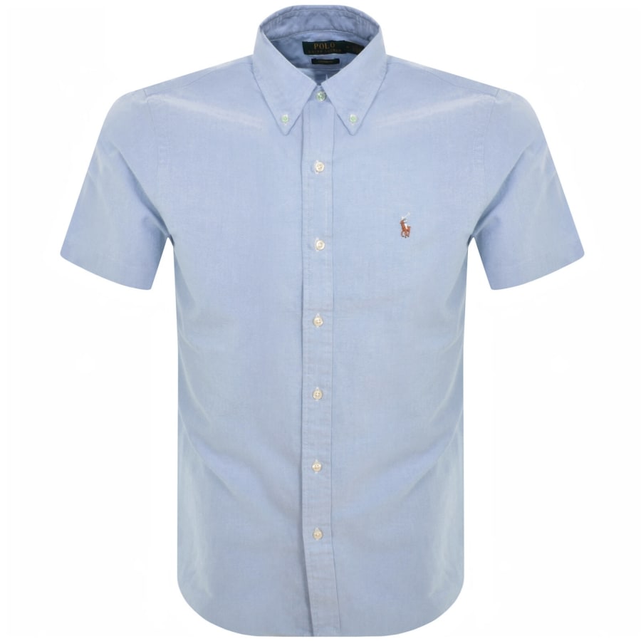 Image number 1 for Ralph Lauren Lightweight Oxford Shirt Blue