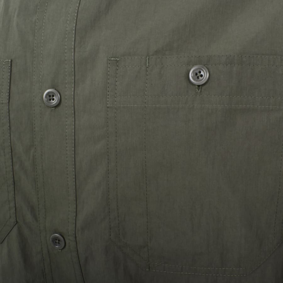 Image number 4 for Norse Projects Silas Tech Poplin 2.0 Shirt Green