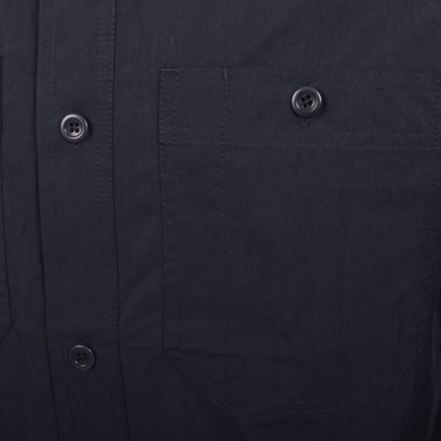 Image number 4 for Norse Projects Silas Tech Poplin 2.0 Shirt Navy