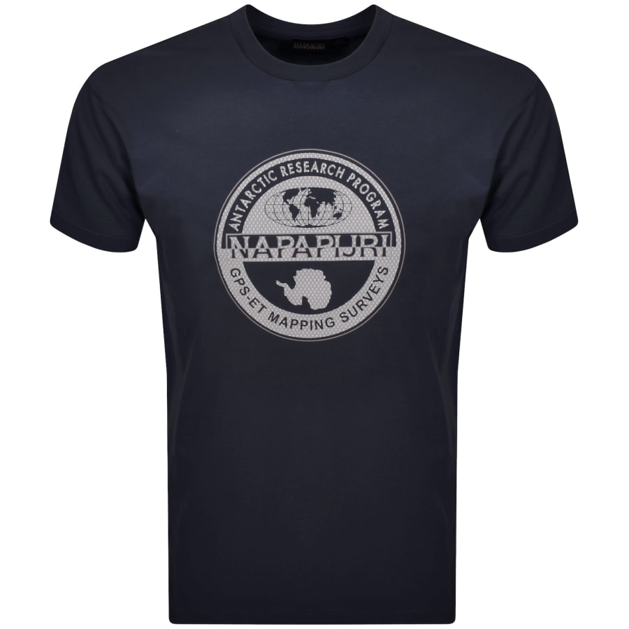 Image number 1 for Napapijri S Bollo T Shirt Blue