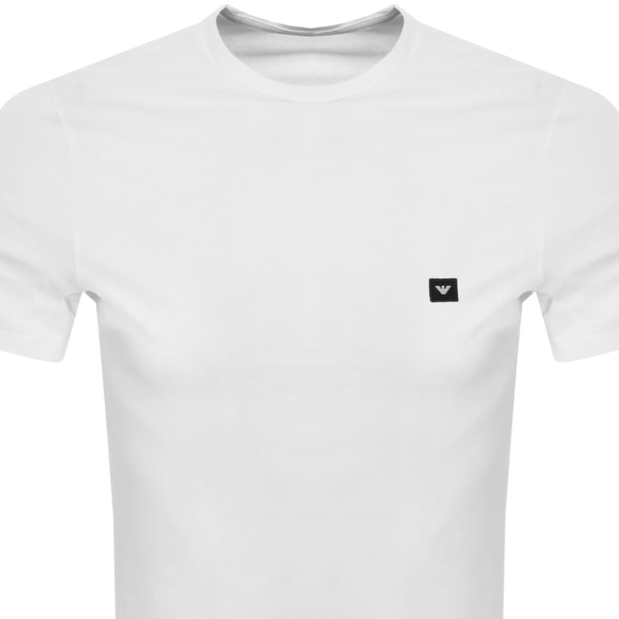 Image number 2 for Emporio Armani Loungewear Logo T Shirt White