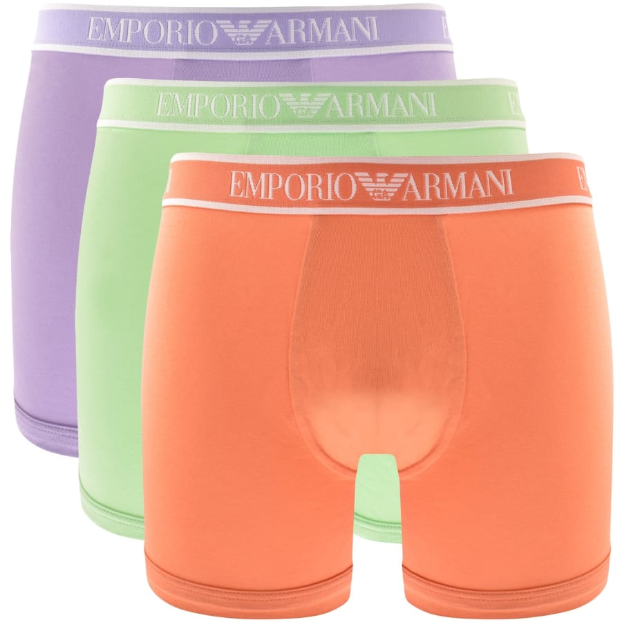Image number 1 for Emporio Armani Underwear 3 Pack Boxer Briefs