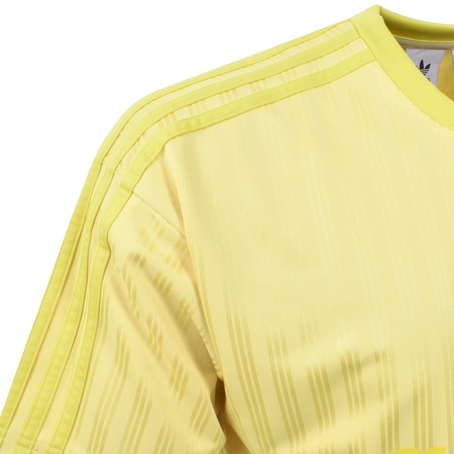 Image number 4 for adidas Originals Adicolour T Shirt Powder Yellow