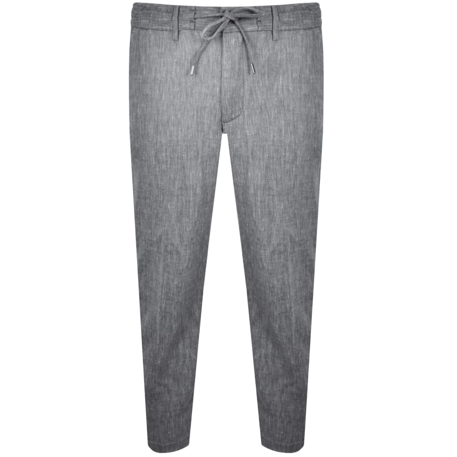 Image number 1 for BOSS Kane Regular Tapered Trousers Grey